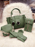 5 pieces ladies hand bag