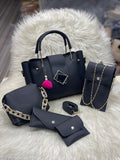 5 pieces ladies hand bag