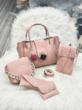 5 pieces ladies hand bag