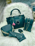 5 pieces ladies hand bag