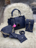 5 pieces ladies hand bag