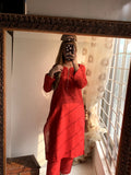 Khaddar Desi Elegance Collection (2pc Stitched)