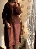 Khaddar Desi Elegance Collection (2pc Stitched)