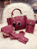 5 pieces ladies hand bag