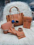 5 pieces ladies hand bag